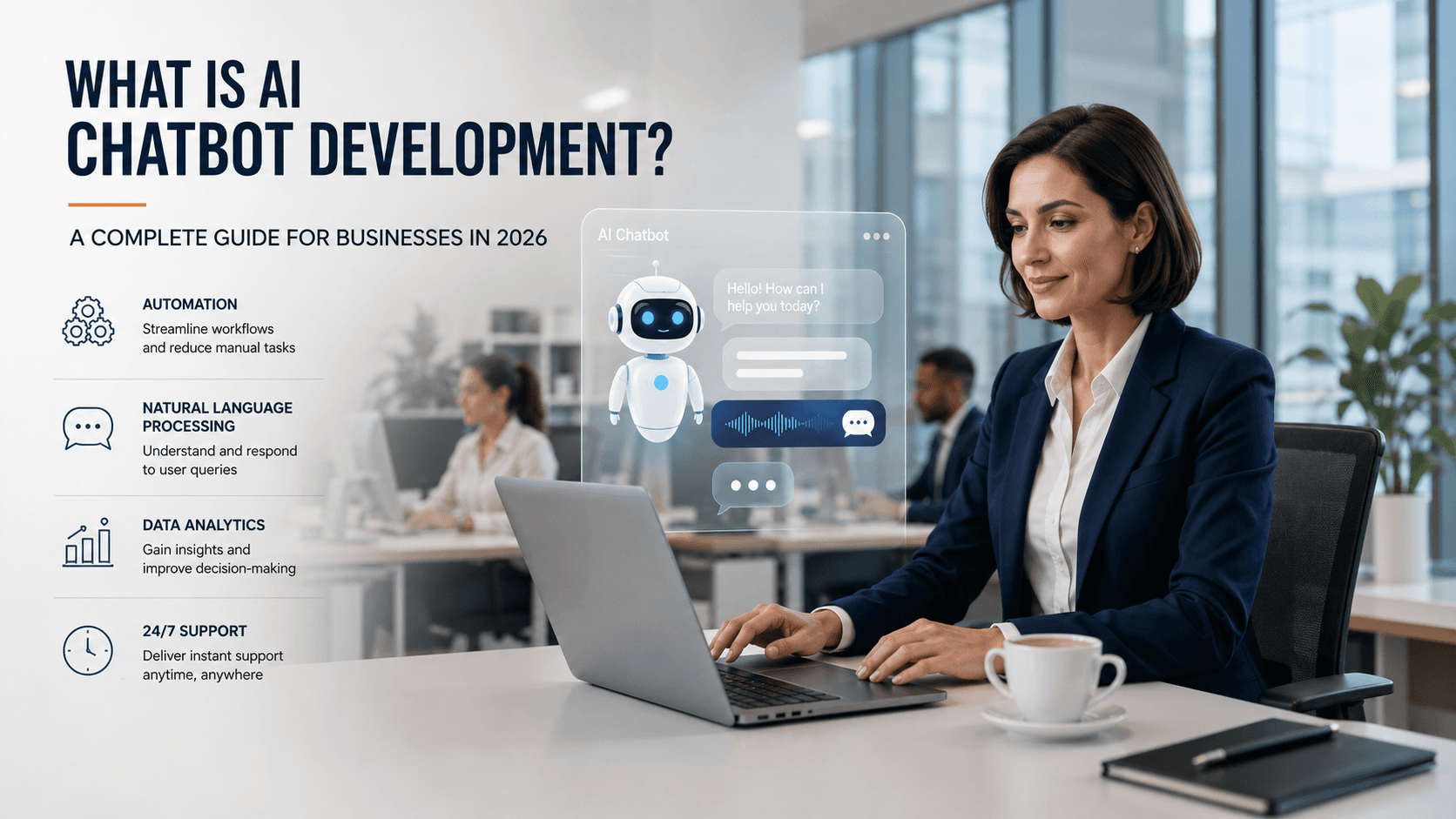 Guide to AI chatbot development for businesses in 2026