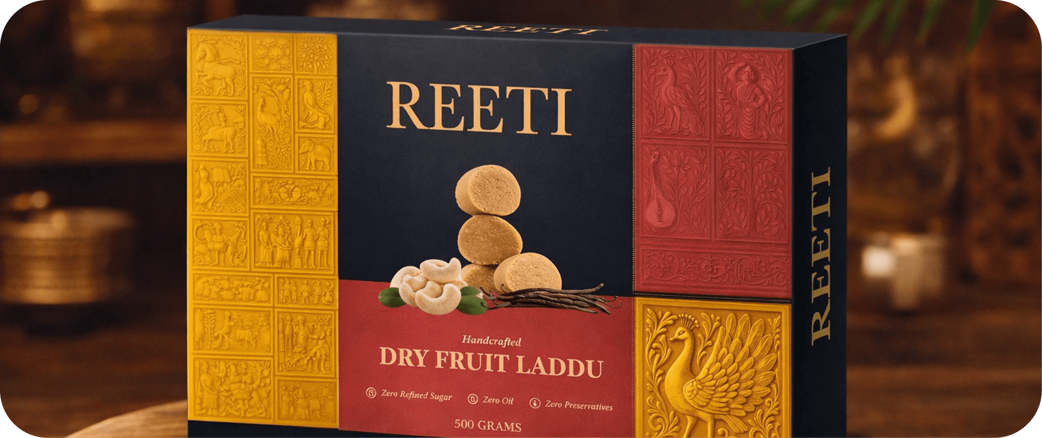 Reeti Sweets packaging design