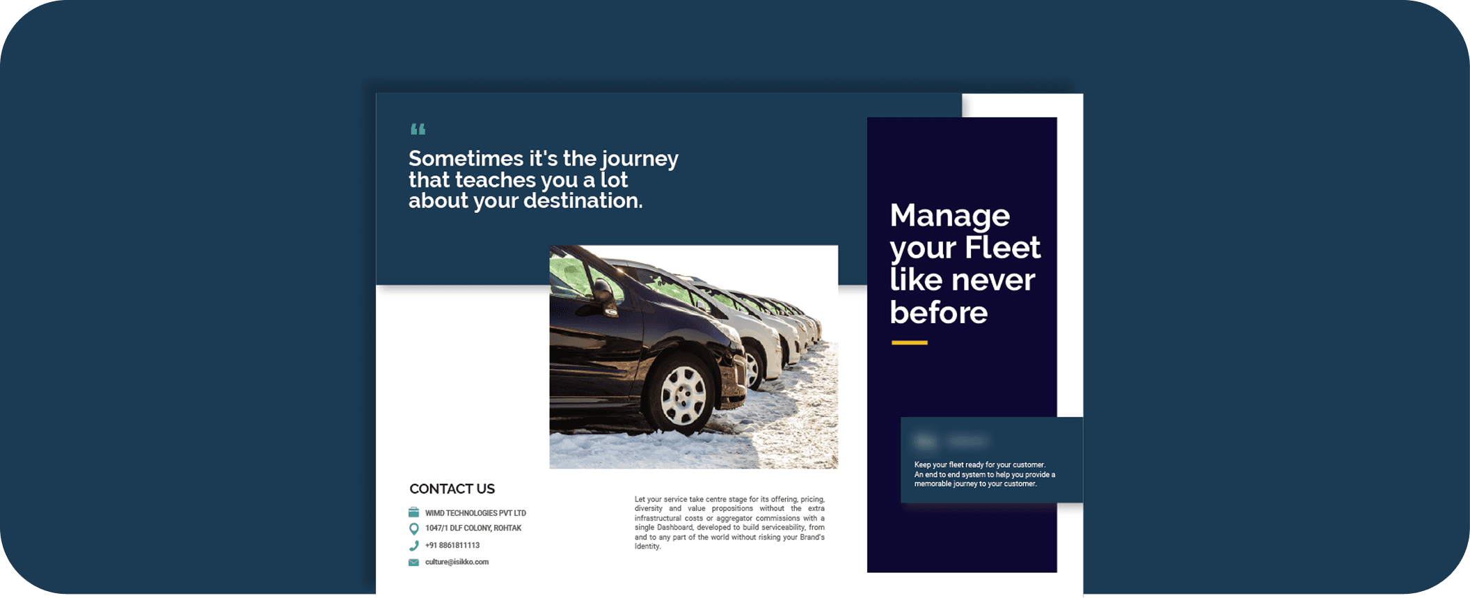 ISIKKO fleet management brochure