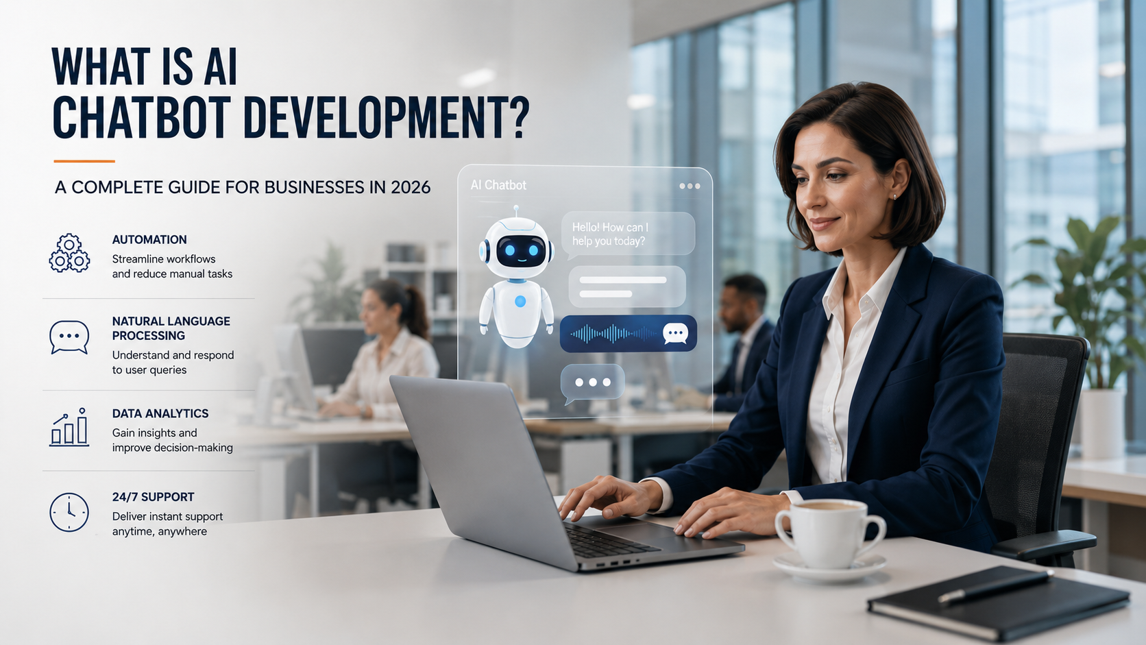 Guide to AI chatbot development for businesses in 2026